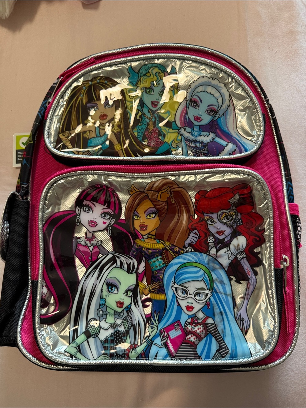 Vintage Iconic Monster High girls backpack!!
